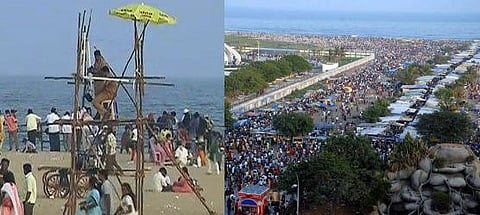 காணும்பொங்கல் சென்னையில் 15 ஆயிரம் போலீஸார் பாதுகாப்பு: குழந்தைகளுடன் வரும் பெற்றோருக்கு சிறப்பு பாதுகாப்பு ஏற்பாடு