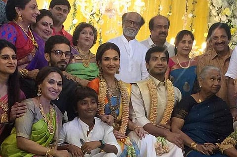 மகளின் திருமண அன்பளிப்பாக விதைப்பந்து கொடுத்து அசத்திய ரஜினிகாந்த்
