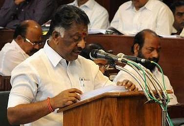 தமிழக அரசின் நிதி பற்றாக்குறை ரூ.44,176 கோடி: பட்ஜெட் உரையில் ஓபிஎஸ் தகவல்