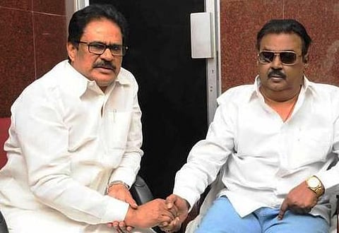 விஜயகாந்துடன் சந்திப்பு: தூதுவராக சென்றாரா திருநாவுக்கரசர்?