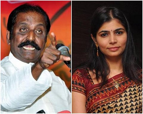 வைரமுத்து மீது தேசிய பெண்கள் கவுன்சிலில் சின்மயி புகார்