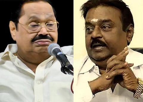 தேமுதிகவுக்கு கைவிரித்த திமுக: இடமில்லை என துரைமுருகன் பேட்டி