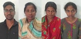 பணக்காரர்கள்போல் நடித்து ஜவுளிக்கடையில் பட்டுப்புடவை திருடிய பெண்கள்: ஒரு மாதத்துக்குப்பின் கைது