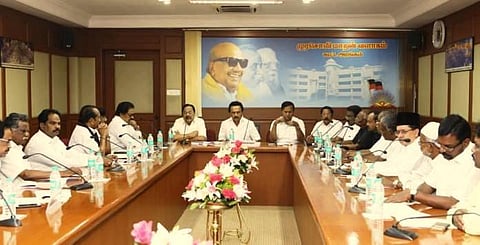 நாளை நண்பகலில் கூட்டணி கட்சித் தலைவர்கள் முன் தொகுதிகளை அறிவிக்கிறார் ஸ்டாலின்