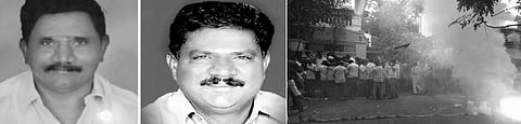 திமுக- அதிமுக வேட்பாளர்களாக அண்ணன்- தம்பி; வேட்டு வெடித்துக் கொண்டாடிய கட்சியினர்: போலீஸார் வழக்குப் பதிவு