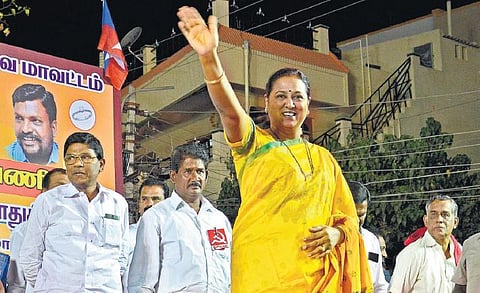 திமுகவில் வாரிசு வேட்பாளர்கள்; அது அவர்கள் விருப்பம்: பிரேமலதா விஜயகாந்த்