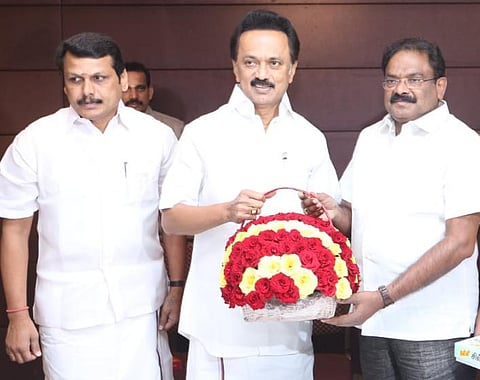 ஸ்டாலினை சந்தித்து திமுகவில் இணைந்தார் வி.பி.கலைராஜன்
