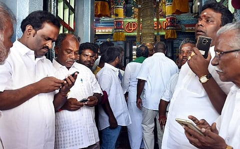 ரங்கசாமியையே காக்க வைத்த வேட்பாளர் நாராயணசாமி