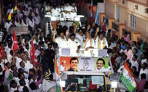 தென் மாநிலங்களில் பாஜக 10 இடங்களைக் கூட வெல்லாது: நாராயணசாமி பேச்சு