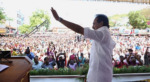 ஹெச்.ராஜா வெற்றி பெற்றால் சிவகங்கைக்கு அவமானம்: ஸ்டாலின் தாக்கு