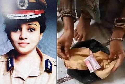 சப்பாத்திக்குள் மறைத்து ரூ.2 ஆயிரம்: நூதன முறையை அம்பலப்படுத்திய ரூபா ஐபிஎஸ்