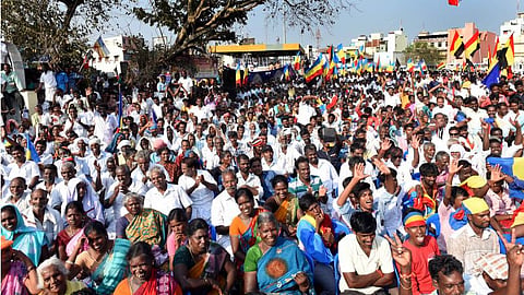 கொளுத்தும் வெயிலில் வீதிவீதியாக பிரச்சாரம்﻿: ﻿கண்டுகொள்ளாத மக்கள்.. தவிப்பில் வேட்பாளர்கள்﻿