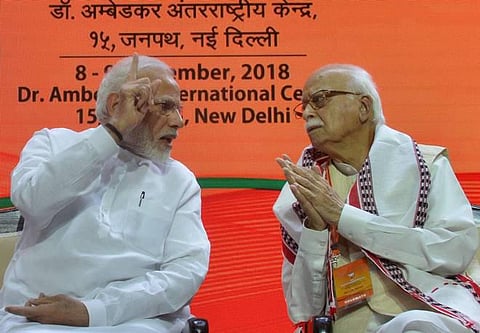 மாற்றுக் கருத்துள்ளவர்களை நாம் ஒரு போதும் தேச விரோதிகள் என்று சொன்னதில்லை: மோடிக்கு அத்வானி சூசக அறிவுரை