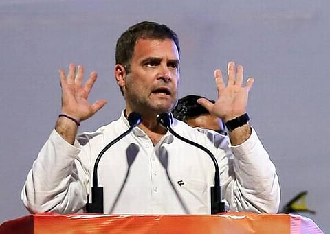 குருவை உதாசீனப் படுத்துபவர்கள் இந்து மதக் காவலர்கள் ஆக முடியுமா? - அத்வானி, மோடி உறவைக் குறிப்பிட்டு ராகுல் காந்தி கேள்வி