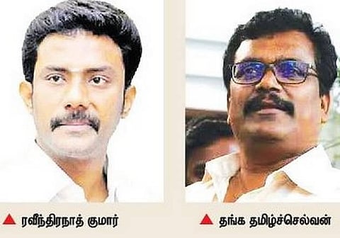 தேனி தொகுதியில் யார் பணக்கார வேட்பாளர்? ஓபிஎஸ் மகனா அல்லது தங்க தமிழ்ச்செல்வனா?
