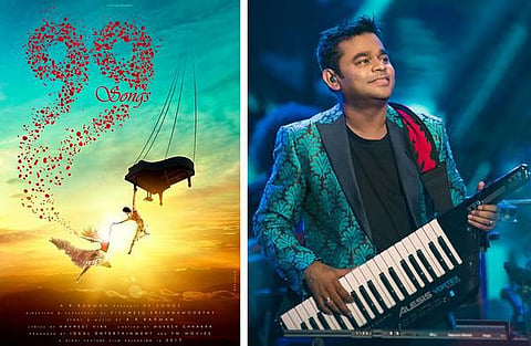 ஜூன் 21-ம் தேதி வெளியாகிறது 99 சாங்ஸ்: ஏ.ஆர்.ரஹ்மான் அறிவிப்பு