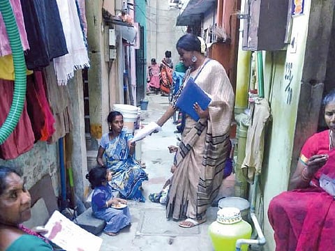 மக்கள் மனநிலையில் மாற்றம்; வீதிதோறும் வரவேற்பு: வேட்பாளர் திருநங்கை ராதா பெருமிதம்