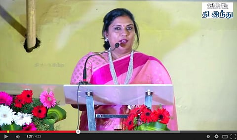 கட்சிகளின் தேர்தல் விளம்பரம்: ஸ்ரீப்ரியா சாடல் - கிண்டல் செய்த ரசிகருக்கும் பதிலடி