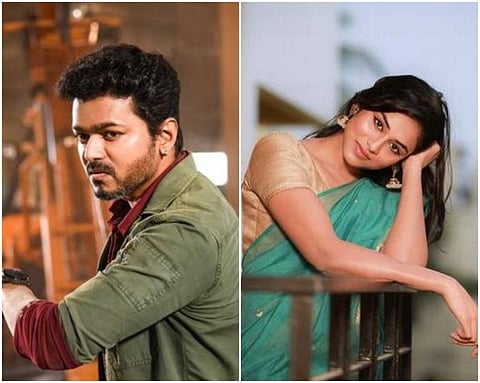 தளபதி 63 அப்டேட்: கால்பந்து அணி கேப்டனாக நடிக்கும் இந்துஜா