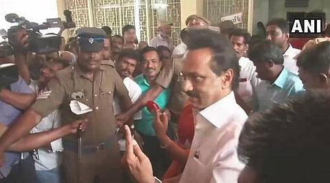 தமிழக மக்கள் ஜனநாயகத்தை நிச்சயமாக பாதுகாப்பார்கள் என்ற நம்பிக்கை இருக்கிறது: வாக்களித்த பின் ஸ்டாலின் பேட்டி