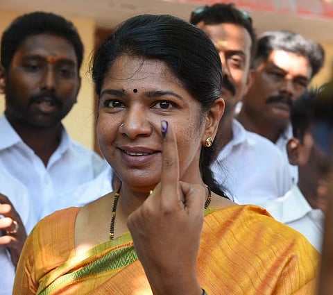 ஜனநாயக முறைப்படி தேர்தல் நடந்து முடிக்கப்பட வேண்டும்; அதுதான் ஒரே சவால்: கனிமொழி பேட்டி