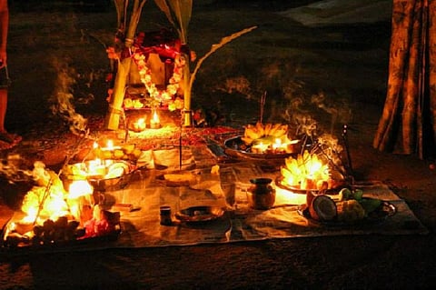 சித்ரா பெளர்ணமியில் நிலாச்சோறு
