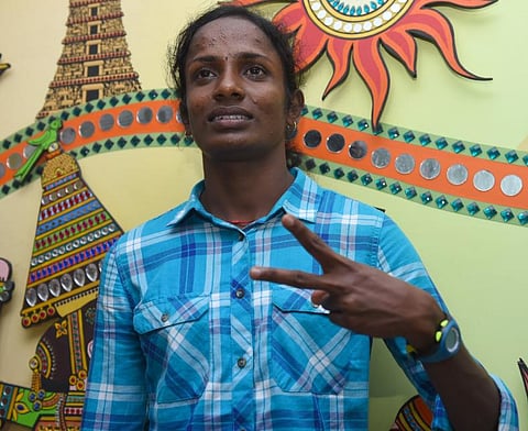 எனக்கு யாரும் ஸ்பான்சர் செய்யவில்லை; தமிழக அரசு சார்பாக யாரும் இன்னும் நேரில் சந்திக்கவில்லை: கோமதி மாரிமுத்து