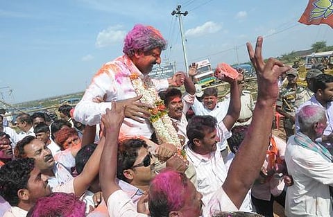 தேர்தல் முதல் வெற்றி முடிவை அறிவித்த பெருமையை அடைந்தது  கர்நாடகாவின் ஹவேரி