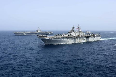 ”அமெரிக்கப் போர்க் கப்பலை ஈரான் மூழ்கடிக்கும்”