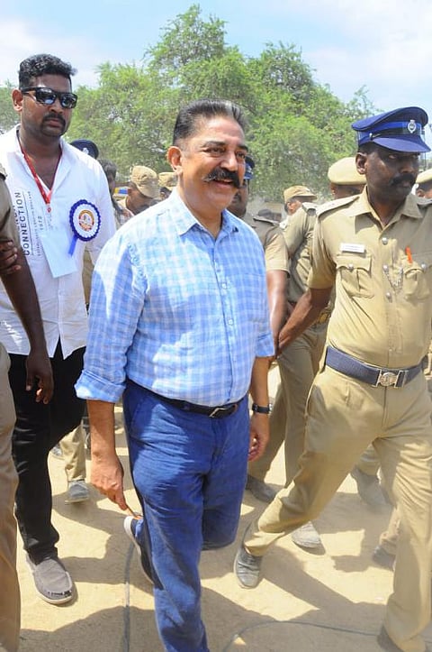 நடிகர் சங்கத் தேர்தலில் அரசியல் தலையீடு இருப்பதாகத் தெரியவில்லை: கமல்
