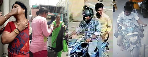சென்னையில் ஒரே நாளில் 11 செயின்பறிப்புகள்: வழிப்பறி கொள்ளையர்களுடன் போராடிய 3 பெண்கள் காயம்