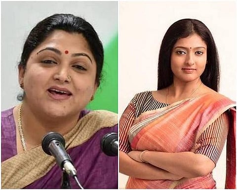 மறைமுகமாக சாடிய குஷ்பு: நேரடியாக கடும் காட்டத்துடன் பதிலளித்த காயத்ரி ரகுராம்