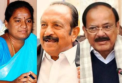 வைகோவுக்கு தக்க பாடம் புகட்டுங்கள்: குடியரசு துணைத் தலைவருக்கு சசிகலா புஷ்பா கடிதம்