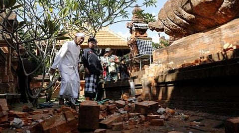 இந்தோனேசியாவில் மீண்டும் நிலநடுக்கம்: பாலியில் கோயில்கள் சேதம்