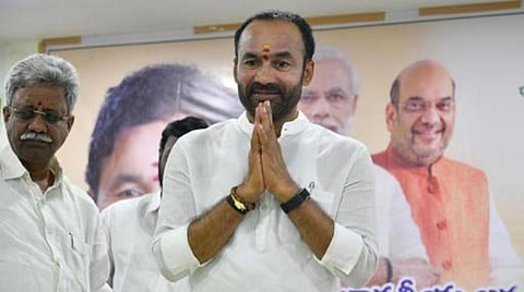 மத்திய அமைச்சர் ஜி.கிஷன் ரெட்டி.