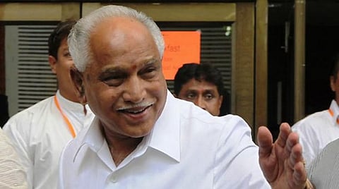 கர்நாடக மாநில பாஜக தலைவர் பிஎஸ்.எடியூரப்பா : கோப்புப்படம்
