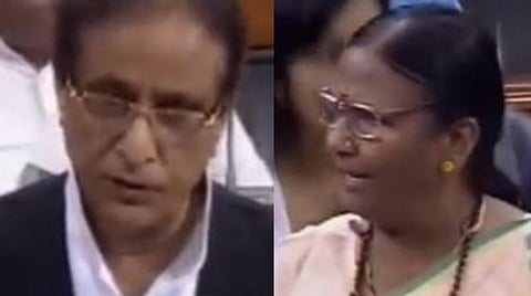 பாஜக பெண் எம்.பி. குறித்து பாலியல் ரீதியான கருத்து: மக்களவையில் மன்னிப்புக் கேட்டார் ஆசம்கான்