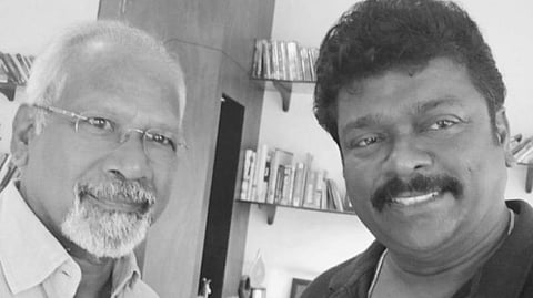 இயக்குநர் மணிரத்னத்துடன் பார்த்திபன்
