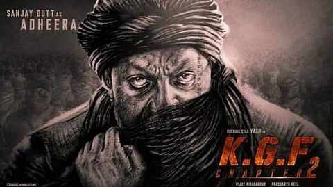 'கே.ஜி.எஃப் 2' படத்தில் சஞ்சய் தத்: போஸ்டர் வெளியீடு