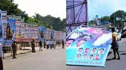 சட்டவிரோத பேனர்கள் தொடர்பாக உயர் நீதிமன்ற நீதிபதிகள் எச்சரிக்கை 
