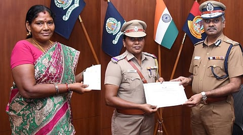 கர்ப்பிணி பெண்ணுக்கு நள்ளிரவில் உதவிய பெண் ஆய்வாளர், செயின் பறிப்பு நபரை துணிச்சலாக பிடித்த பெண்: காவல் ஆணையர் நேரில் அழைத்து வெகுமதி
