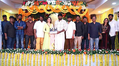 'துக்ளக் தர்பார்' படப்பூஜையின் போது...