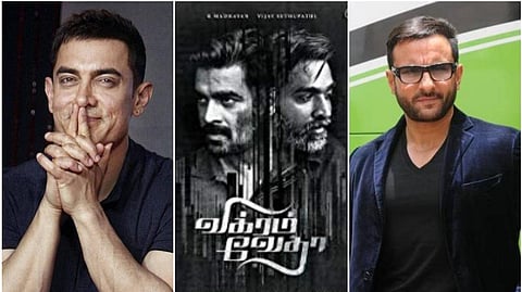 'விக்ரம் வேதா' இந்தி ரீமேக்கில் அமீர் கான் - சைஃப் அலி கான்?