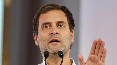 காங்கிரஸ் தலைவர் ராகுல் காந்தி : கோப்புப்படம்