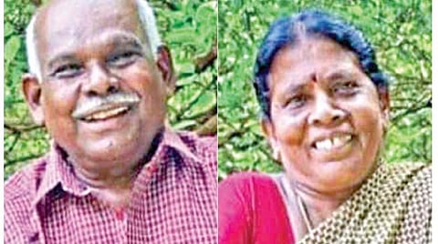 கொள்ளையரை விரட்டிய தம்பதிக்கு குவியும் பாராட்டுகள் 