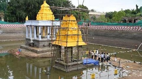அனந்தசரஸ் குளத்தில் உள்ள சயன அறையை ﻿﻿பொற்றாமரைக் குள நீரால் நிரப்ப வேண்டாம்﻿: ﻿அறநிலையத் துறைக்கு உயர் நீதிமன்றம் அறிவுறுத்தல்﻿