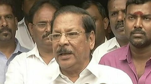 காஷ்மீர் விவகாரம்; திமுக குறித்து அவதூறு: காவல் ஆணையரிடம் ஆர்.எஸ்.பாரதி புகார்