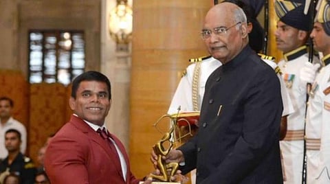அர்ஜுனா விருது பெற்ற பாஸ்கரன்