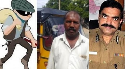 வங்கியில் ரூ.16 லட்சம் திருடிய நபர்; சாமர்த்தியமாகப் பிடித்த ஆட்டோ ஓட்டுநர்: திருச்சி காவல் ஆணையர் ரூ.10 ஆயிரம் வெகுமதி 