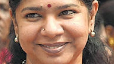 கனிமொழி: கோப்புப்படம்